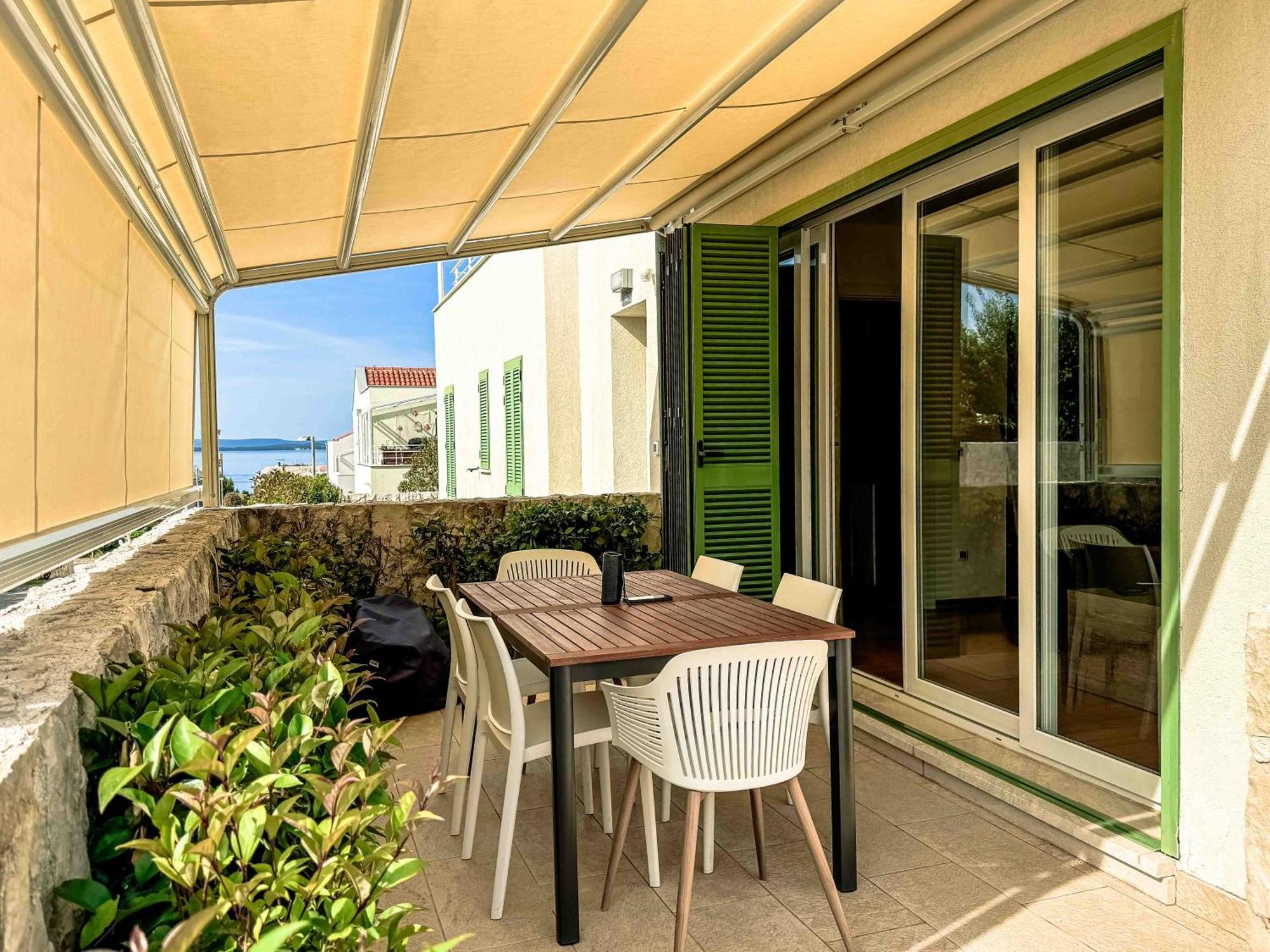 Punta Skala Residence Petrcane Bagian luar foto