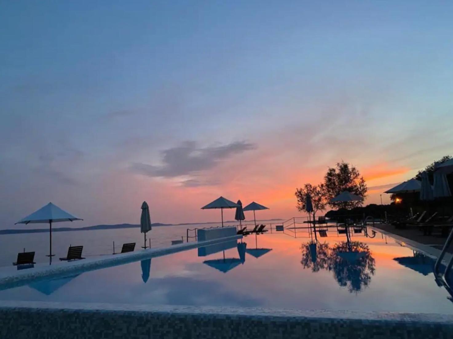 Punta Skala Residence Petrcane Bagian luar foto