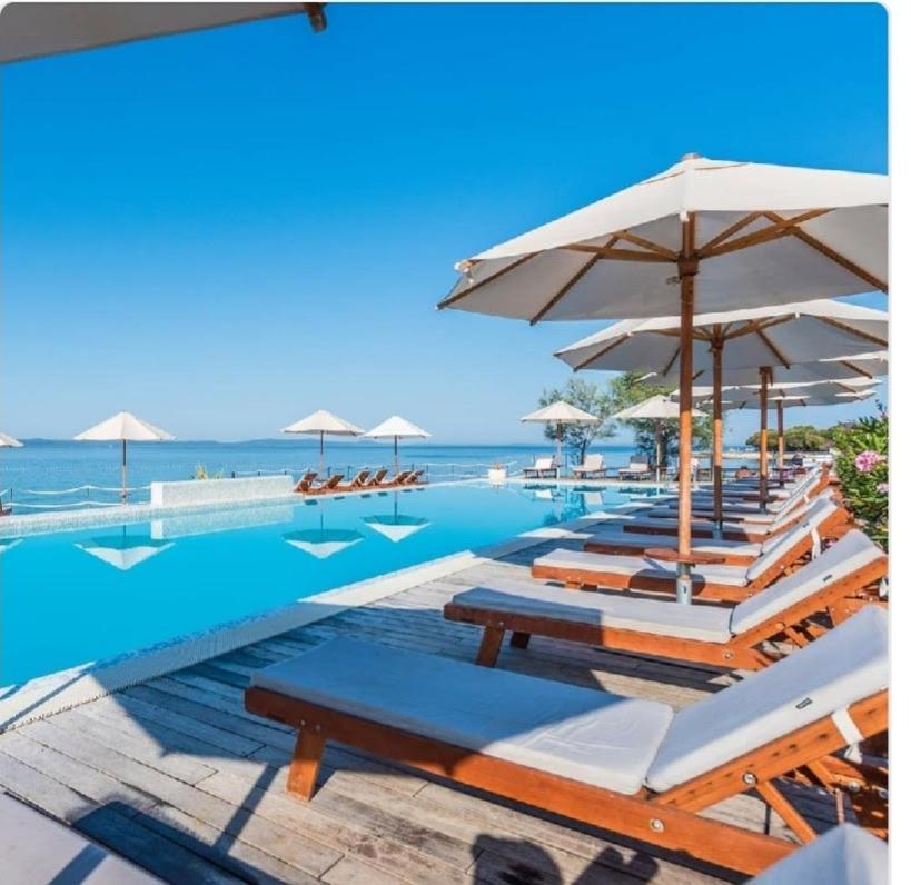 Punta Skala Residence Petrcane Bagian luar foto