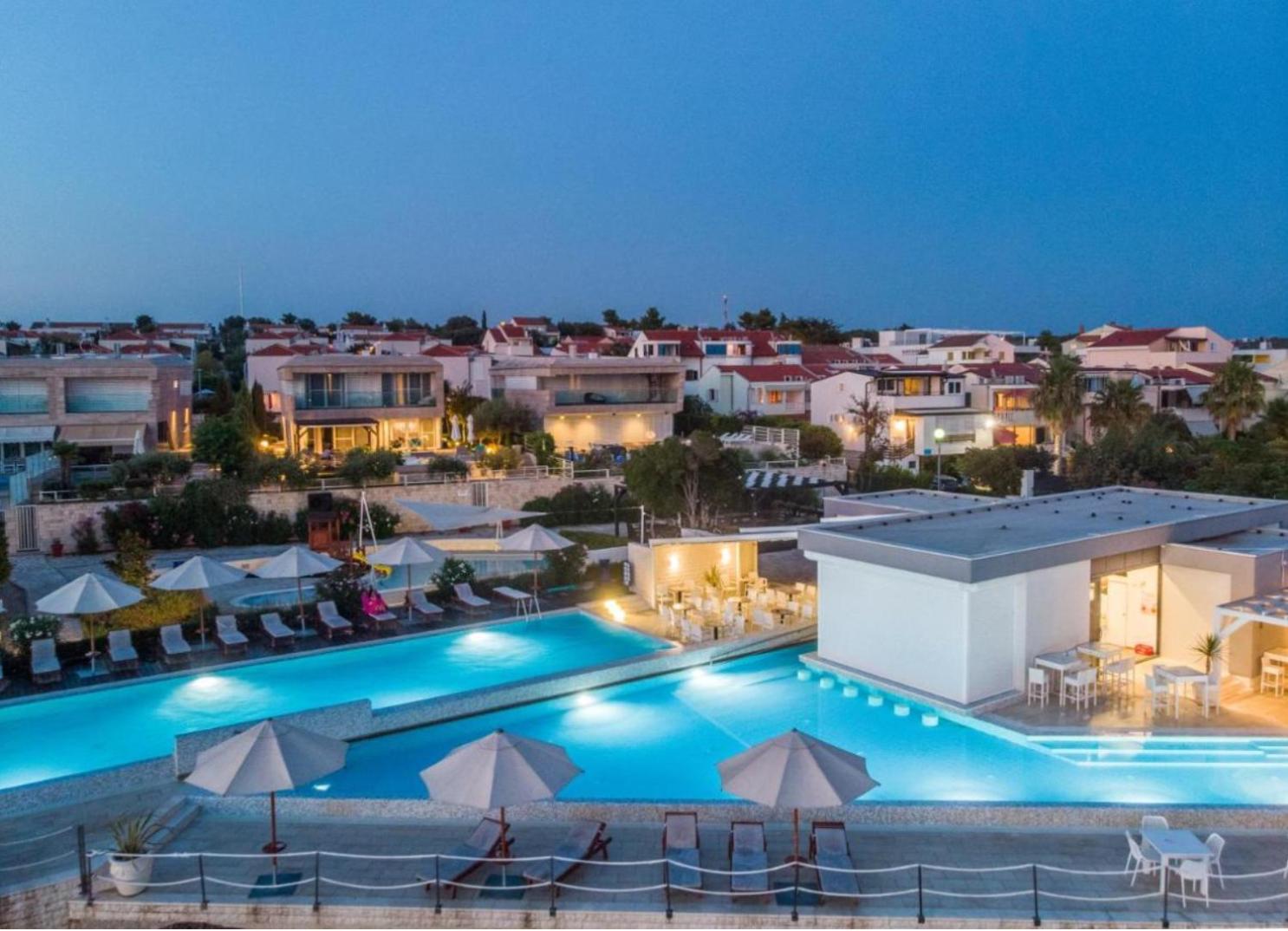 Punta Skala Residence Petrcane Bagian luar foto