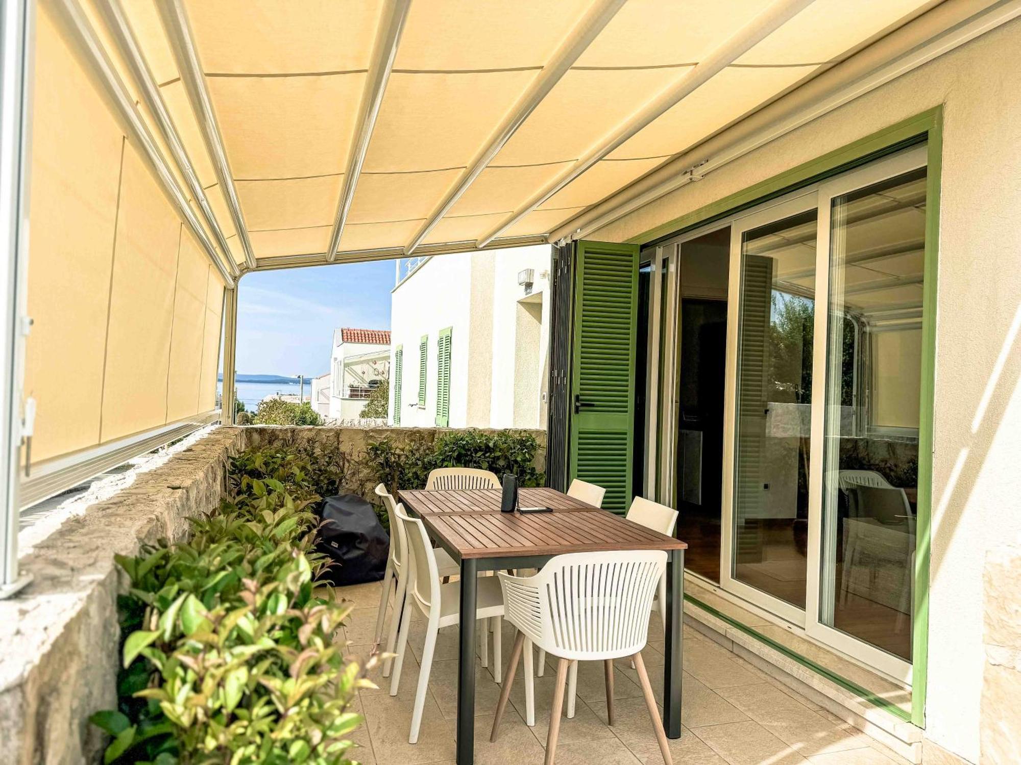 Punta Skala Residence Petrcane Bagian luar foto